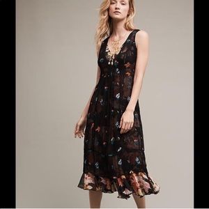 2 in 1 Anthropologie Floreat Garden Stroll dress